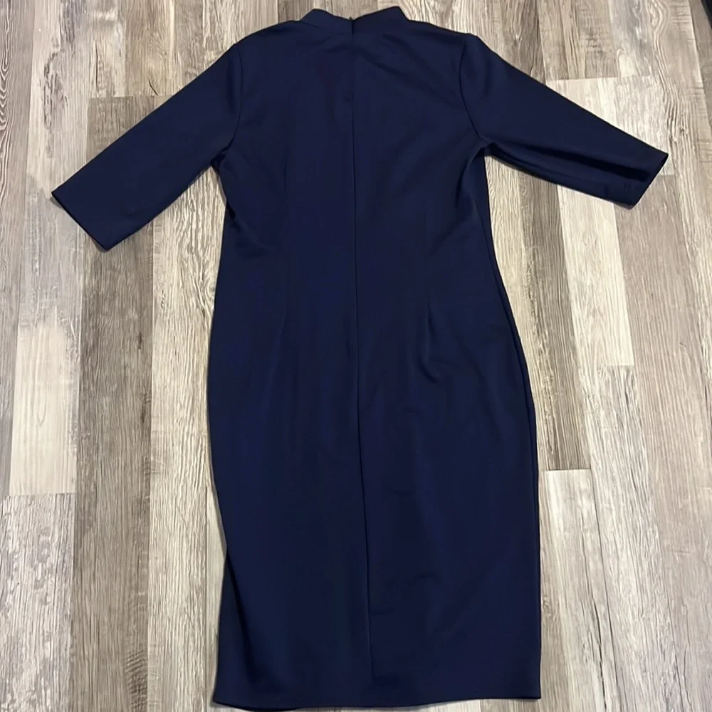 Miusol Mid calf cocktail dress two tone XL - Picture 3 of 4